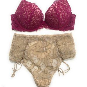 Victoria's Secret 30C Small Bombshell Bra Set NEW